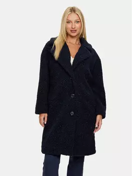 Зимнее пальто стандартного кроя Guess, синий