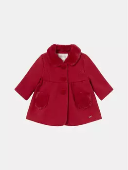 Зимнее пальто стандартного кроя Mayoral, красный