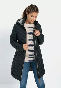 Зимнее пальто STEPP MUSTER camel active, темно-синий