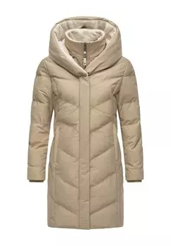 Зимнее пальто STEPP NATALKA COSY Ragwear, серо-коричневый