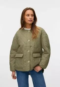 Зимнее пальто STEPP VMSUNNY Vero Moda, зеленый