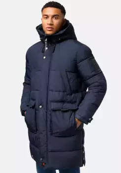 Зимнее пальто Stone Harbour "Beviis", теплое зимнее стеганое пальто с классными деталями, цвет морской волны