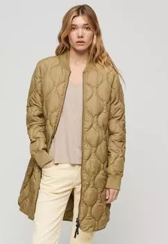 Зимнее пальто STUDIOS LINER Superdry, цвет dried herb green