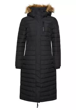 Зимнее пальто Superdry, черный