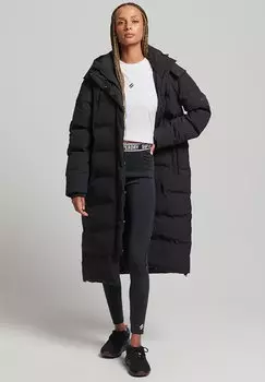 Зимнее пальто Superdry, черный