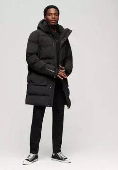 Зимнее пальто Superdry, черный