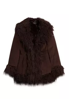 Зимнее пальто Superdry, коричневый
