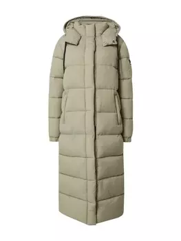Зимнее пальто Superdry, оливковый