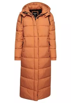 Зимнее пальто Superdry TOUCHLINE, светло-оранжевый