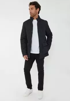 Зимнее пальто TICKET Threadbare, черный