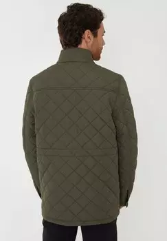 Зимнее пальто TICKET Threadbare, хаки