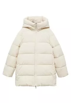 Зимнее пальто TOKYO Mango, кремовый