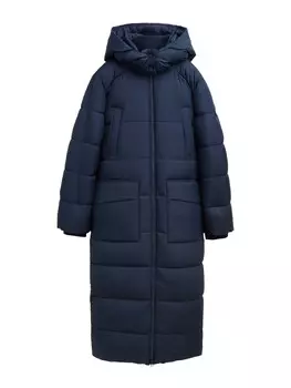 Зимнее пальто TOM TAILOR DENIM, темно-синий