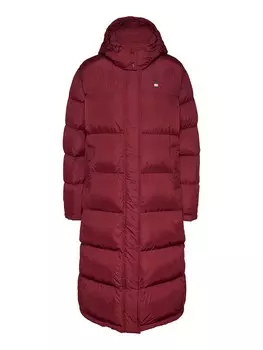 Зимнее пальто Tommy Jeans Alaska, цвет Dark red