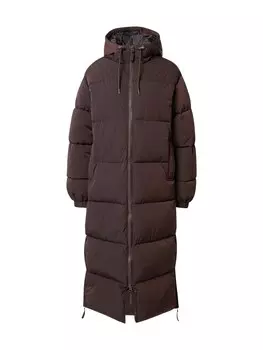 Зимнее пальто TOPSHOP, коричневый