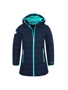Зимнее пальто Trollkids Stavanger, цвет navy/aqua