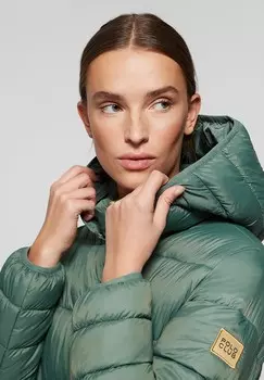 Зимнее пальто ULTRALIGHT HOODED CORINNE Polo Club, зеленый