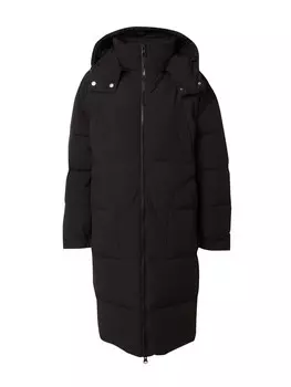 Зимнее пальто UNITED COLORS OF BENETTON, черный