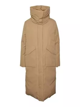 Зимнее пальто VERO MODA Winter Coat Rikkie, светло-коричневый
