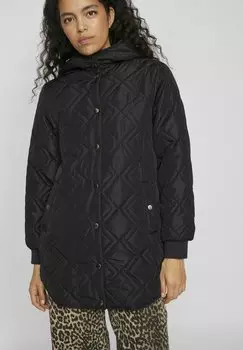 Зимнее пальто VILA, антрацит