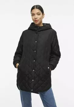 Зимнее пальто VILA, черный