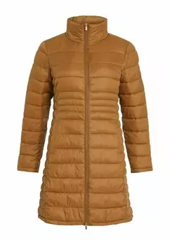 Зимнее пальто VILA, коричневый