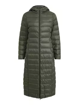 Зимнее пальто Vila Manya, оливковый/темно-зеленый