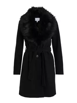 Зимнее пальто Vila Petite Metil, черный