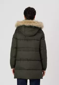 Зимнее пальто VMPINAR COAT Vero Moda, темно-зеленый