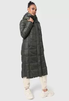 Зимнее пальто WAFFELCHEN Navahoo, темно-зеленый
