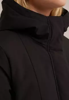 Зимнее пальто WE Fashion, черный