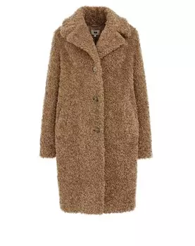 Зимнее пальто WE Fashion, цвет Brown/Caramel/Light brown