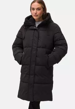 Зимнее пальто WEBPELZBESATZ AN DER KAPUZE zero, черный