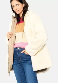 Зимнее пальто WITH FLUFFY LINING LolaLiza, серо-коричневый