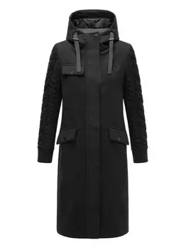 Зимнее пальто вязаное крошка 14 Navahoo, черный