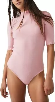 Зимнее теплое однотонное боди Free People, цвет Heart Haze