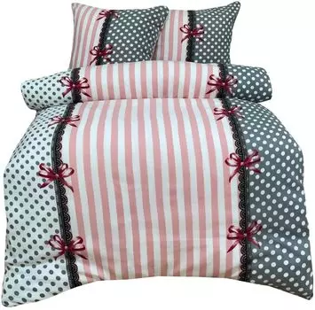 Зимнее термофлисовое постельное белье из 4 предметов микрофибра 135x200 Fleece Marie leonado vicenti