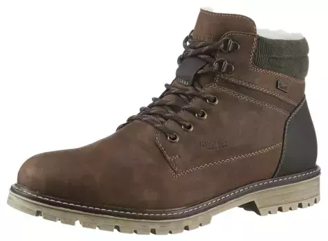 Зимние ботильоны Rieker с мембраной TEX, коричневый