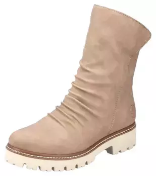 Зимние ботильоны Rieker с внутренней молнией для легкого надевания, цвет Camelfarben