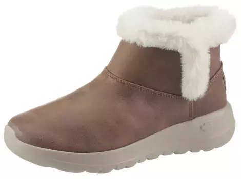 Зимние ботильоны Skechers "ON-THE-GO JOY ENDEAVOR", с пропиткой 3M Scotchgard, коричневый