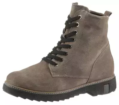 Зимние ботильоны Waldlufer "KITOMI", в удобной обуви шириной K (=очень широкая), бежевый