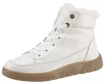 Зимние ботинки Ara "ROM", с уплотненным краем голенища, ширина G (широкая), кремовый