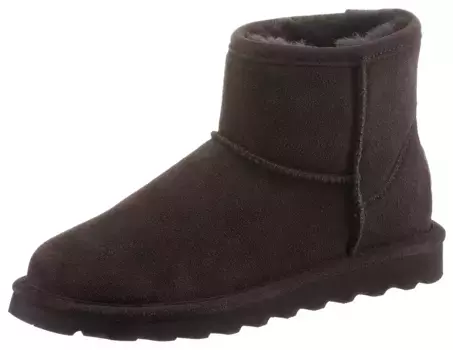 Зимние ботинки Bearpaw "Алисса", слипоны с водоотталкивающей пропиткой NeverWet, коричневый