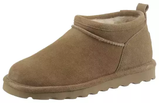 Зимние ботинки Bearpaw "SuperShorty ELLE SHORT", с водоотталкивающей пропиткой Neverwet, коричневый