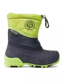 Зимние Ботинки Boatilus Dunkelblau, зеленый/темно-синий