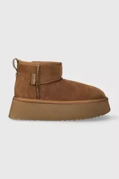 Зимние ботинки Campfire из замши Steve Madden, коричневый
