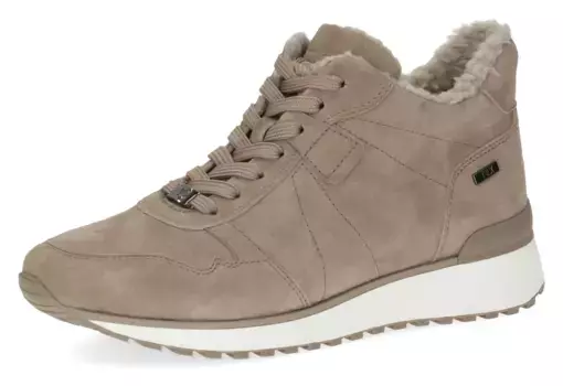 Зимние ботинки Caprice, удобной ширины, с мембраной TEX, коричневый