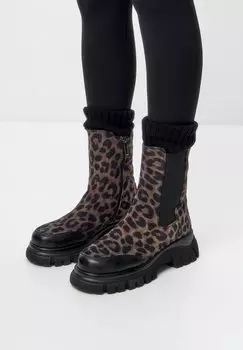 Зимние ботинки Cesare Gaspari, коричневый