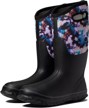 Зимние ботинки Classic Tall - Cosmos Bogs, цвет Black Multi