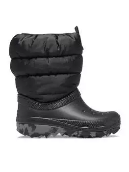 Зимние ботинки Crocs, черный